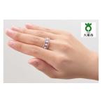 アクセサリー リング アメジスト&貝パール3連フリーリング