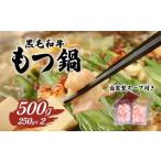 ふるさと納税 牛肉 もつ鍋 茨城県 下妻市 黒毛和牛 もつ鍋セット 500g 国産 スープ 脂 おかず 冷凍 人気 お取り寄せ モツ鍋 茨城県下妻市 SZR