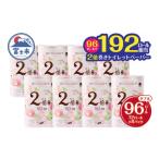 ふるさと納税 雑貨・日用品 静岡県 富士市 192ロール相当 トイレットペーパー ダブル 2倍巻き「エコロジー」ピンク 96ロール (12R×8パック) (1ロール 50m) …