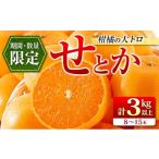 ふるさと納税 果物類 みかん 宮崎県 日南市 柑橘の大トロ せとか 計3kg以上 先行予約 希少 期間限定 数量限定 フルーツ 果物 くだもの 柑橘 みかん オレンジ …