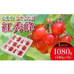 ふるさと納税 山形県 山形市 さくらんぼ 紅秀峰 L 1.2kg(200g×6) 【令和6年産先行予約】FU21-816 フルーツ くだもの 果物 山形 山形県 山形市 2024年産