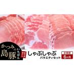 かつみの島豚いちばんしゃぶしゃぶバラエティセット 750g