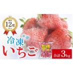 果物類 冷凍 いちご農園のブランド苺 3kg