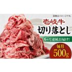 牛肉 全6回定期便 壱岐牛切り落とし 500g