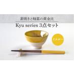 食器 グラス 茶碗 美濃焼 Kyu 3点セット