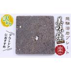 ふるさと納税 アウトドアグッズ 岐阜県 飛騨市 訳あり 屋外専用 肉や野菜が美味しく焼ける 飛騨溶岩プレート「美味焼」 楽