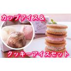 菓子 アイス 安比高原 カップアイス&クッキーアイスセット