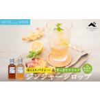 飲料類 大阪能勢産 ジンジャーシロップ 2本セット
