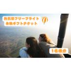 体験チケット 熱気球フリーフライト体験