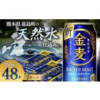 ふるさと納税 ビール 熊本県 嘉島町 FK7-0076 サントリー 金麦 350ml×2ケース(48本) 熊本県 嘉島町 ビール