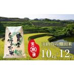 米 コシヒカリ 定期便 淡路島の棚田米 10kg×12回
