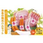 肉 ハム 全12回 定期便 糸島の陽光 ウインナー