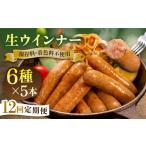 肉 ハム 全12回 定期便 生 ウインナー 30本