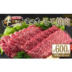 ふるさと納税 牛肉 モモ 宮崎県 日南市 宮崎牛 モモ 焼肉 計600g 牛肉 ビーフ 黒毛和牛 赤身肉 国産 ブランド牛 おすすめ BBQ グランピング 鉄板焼き おもてな…