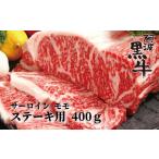 ふるさと納税 牛肉 ステーキ 徳島県 鳴門市 阿波黒牛(ステーキ用)400g (サーロイン・モモ 各200g) 鳴門 国産牛 ブランド牛 ステーキ サーロイン モ…