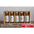 果汁飲料 りんご リンゴジュース 180ml×5本セット