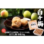 加工品等 梅干 白干し梅 中粒1kg