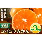 果物類 みかん 秀品 冬のみかん コイコク 恋い告 約3kg