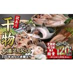 ふるさと納税 魚貝類 大分県 佐伯市  定期便・全3回 (隔月) 訳あり 干物大満足BOX (40尾以上)定期便 簡単 調理 干物 あじ かます さば いわし みりん干し 丸干…