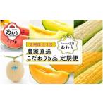 スイカ 定期便 全3回 フルーツ王国あわらのこだわり5品