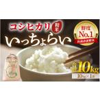 ショッピングふるさと納税 先行予約 ふるさと納税 米 コシヒカリ 福井県 あわら市  先行予約 令和8年産・新米 一等米 いっちょらい 精米 10kg×1袋 ／ 福井県産 ブランド米 コシヒカリ ご飯 白米 …
