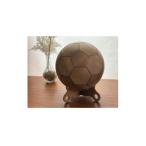 インテリア 木製サッカーボール ホオノキ