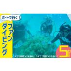 体験チケット ボートで行く ファンダイビング