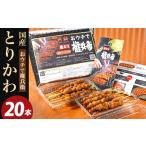 鶏肉 焼き鳥 おウチで権兵衛 とりかわ串 20本セット 20g×20…