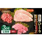 牛肉 サーロイン 全3回定期便 1ヶ月に1度の佐賀牛ひとり贅…