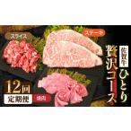 牛肉 サーロイン 全12回定期便 1ヶ月に1度の佐賀牛ひとり贅…