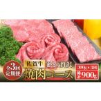 牛肉 ランプ 全3回定期便 佐賀牛希少部位~ひとり贅沢焼肉コ…