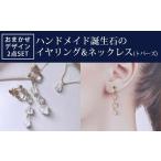 アクセサリー ピアス ハンドメイド誕生石のピアス&amp;ネッ…