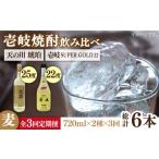 焼酎 麦 全3回定期便 壱岐スーパーゴールド22度と
