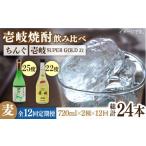 焼酎 麦 全12回定期便 壱岐スーパーゴールド22度とちんぐの…