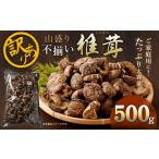 ふるさと納税 野菜類 きのこ 大分県 豊後大野市 015-1185x1 山盛り 不揃い 椎茸 500g 訳あり 乾燥椎茸 きのこ 茸