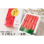 魚貝類 明太子 辛子明太子 一本物 500g