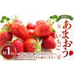 いちご よかもんいちごの朝採りあまおういちご 1kg