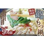 ふるさと納税 福岡県 大川市 絶品国産塩もつ鍋９人前