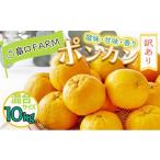 ふるさと納税 みかん・柑橘類 高知県 東洋町  先行予約 訳ありポンカン 10kg サイズ混合　HT20