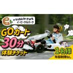 体験チケット こどもから大人まで ゴーカート30分体験