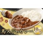 加工品等 レトルト 馬スジのカレー 10食