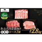 牛肉 ロース 全6回定期便 おふたりさま向け
