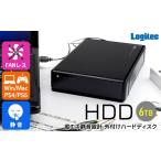 ふるさと納税 長野県 伊那市 【060-10】ロジテック HDD 6TB USB3.1(Gen1) ／ USB3.0 国産 TV録画 省エネ静音 外付け ハードディスク【LHD-EN60U3WS】