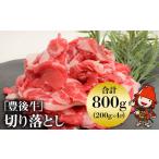 ふるさと納税 牛肉 すき焼き 大分県 中津市 豊後牛 切り落とし 200g×4 (合計800g) | お肉 肉 おにく にく 牛 牛肉 和牛 国産牛 切り落し ブランド牛 ミートク…