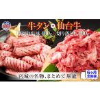 牛肉 タン 定期便 全6回連続 お肉の堪能セット