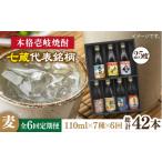 焼酎 麦 全6回定期便 壱岐紀行 25度 七蔵セット