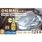 焼酎 麦 全12回定期便 壱岐の島 25度と壱岐スーパーゴール…