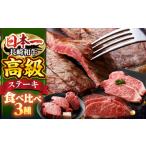 牛肉 ヒレ ステーキ 3種セット 長崎和牛 サーロイン