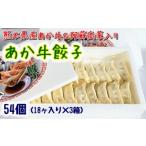 産あか牛と阿蘇高菜で作った あか牛ぎょうざ 54個