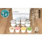 ふるさと納税 アイス・ヨーグルト ジェラート 鹿児島県 奄美市  La Fonte 手づくりジェラート奄美 6個セット　A084-001